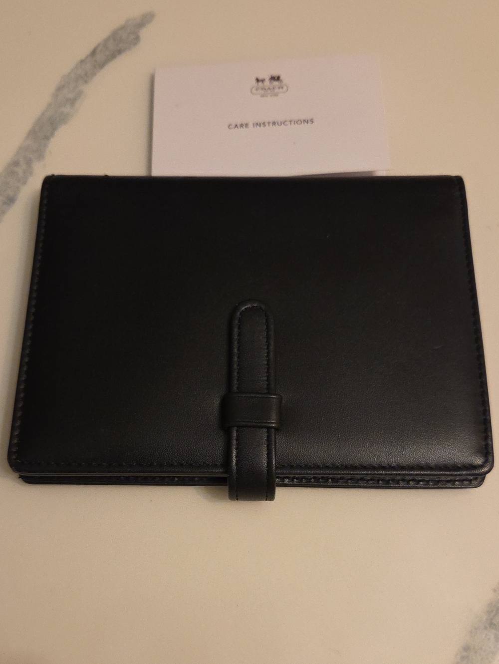 Coach Black Leather Wallet